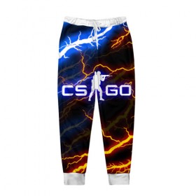 Мужские брюки 3D с принтом CS GO STORM в Ухте, 100% полиэстер | манжеты по низу, эластичный пояс регулируется шнурком, по бокам два кармана без застежек, внутренняя часть кармана из мелкой сетки | astralis | awp | counter strike | cs go | cs go global offensive | cs:go | faze clan | hyper beast | team liquid | астралис | кс го | тим ликвид | фейз клан | хайпер бист