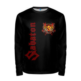 Мужской лонгслив 3D с принтом Sabaton в Ухте, 100% полиэстер | длинные рукава, круглый вырез горловины, полуприлегающий силуэт | battle metal | primo victoria | sabaton | the art of war | the great war | группа | йоаким броден | латный ботинок | метал | пауэр | рыцарские доспехи | сабатон | собатон | хэви