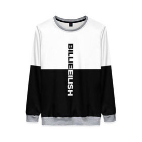 Женский свитшот 3D с принтом BILLIE EILISH в Ухте, 100% полиэстер с мягким внутренним слоем | круглый вырез горловины, мягкая резинка на манжетах и поясе, свободная посадка по фигуре | be | billie | billie eilish | билли | билли айлиш