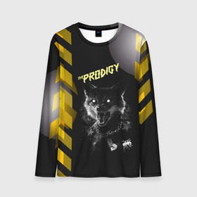 Мужской лонгслив 3D с принтом the prodigy (лис) в Ухте, 100% полиэстер | длинные рукава, круглый вырез горловины, полуприлегающий силуэт | the prodigy