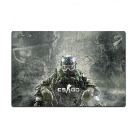 Пазл магнитный 126 элементов с принтом CS GO в Ухте, полимерный материал с магнитным слоем | 126 деталей, размер изделия —  180*270 мм | beast | counterstike | csgo | hyper | hyperbeast | m4a1s | steam | винтовка | контра | кс | ксго | шмотки
