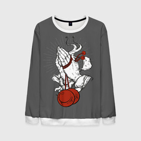 Мужской свитшот 3D Poi prayer: в Ухте, 100% полиэстер с мягким внутренним слоем | круглый вырез горловины, мягкая резинка на манжетах и поясе, свободная посадка по фигуре | fire show | flow art | poi | spin | пои | фаер шоу | фаерщик