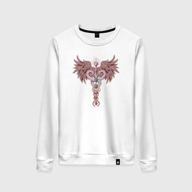 Женский свитшот хлопок Чакры Йога: в Ухте, 100% хлопок | прямой крой, круглый вырез, на манжетах и по низу широкая трикотажная резинка  | chakra | yoga | йога | чакра | чакры