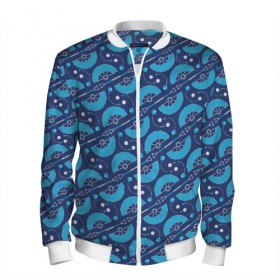 Мужской бомбер 3D Fire performer pattern blue: в Ухте, 100% полиэстер | застегивается на молнию, по бокам два кармана без застежек, по низу бомбера и на воротнике - эластичная резинка | double staff | fan | fire fans | fire show | flow art | poi | spin | веера | дабл стафф | даблы | жонглер | пои | спиннер | фаер шоу | фаерщик