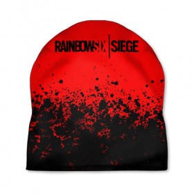 Шапка 3D RAINBOW SIX | SIEGE: в Ухте, 100% полиэстер | универсальный размер, печать по всей поверхности изделия | 6 | outbreak | rainbow | rainbow six siege | six | tom clancys | радуга осада | том кленсис