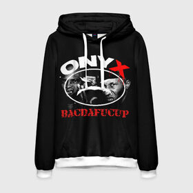 Мужская толстовка 3D с принтом Onyx в Ухте, 100% полиэстер | двухслойный капюшон со шнурком для регулировки, мягкие манжеты на рукавах и по низу толстовки, спереди карман-кенгуру с мягким внутренним слоем. | Тематика изображения на принте: fredro starr | onyx | rap | sonny seeza | sticky fingaz | оникс | рэп