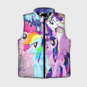 Женский жилет утепленный 3D ПОНИ: в Ухте,  |  | my little pony | pinkie pie | scootaloo | spike | sweaty balls | искорка | крошка бель | маленькие пони | мульфтфильм | пони | скутолу | эппл блум