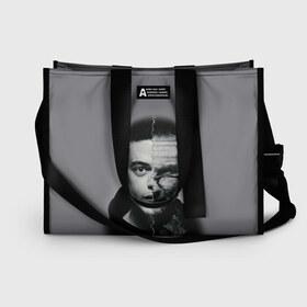 Сумка-шоппер 3D Мистер Робот: в Ухте, 100% полиэстер | застегивается на металлическую кнопку; внутренний карман застегивается на молнию. Стенки укреплены специальным мягким материалом, чтобы защитить содержимое от несильных ударов
 | mr. robot | мистер робот | сериал | фильм | хакер | элиот | эллиот