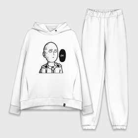 Женский костюм хлопок Oversize с принтом ONE PUNCH MAN   OK в Ухте,  |  | one punch man | onepunchman | oppai | saitama | ван панч мен | ванпанчмен | макото миядзаки | сайтама | человек один удар