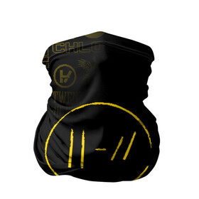 Бандана-труба 3D с принтом TWENTY ONE PILOTS в Ухте, 100% полиэстер, ткань с особыми свойствами — Activecool | плотность 150‒180 г/м2; хорошо тянется, но сохраняет форму | Тематика изображения на принте: 21 pilots | 21p | bandito | blurryface | chlorine | joshua | ned | top | trench | twenty one pilots | tyler | бандито | нэд | тренч