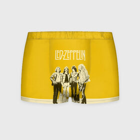 Мужские трусы 3D с принтом Led Zeppelin в Ухте, 50% хлопок, 50% полиэстер | классическая посадка, на поясе мягкая тканевая резинка | led | led zep | led zeppelin | ledzep | lz | zoso | группа | джимми пейдж | джон генри бонэм | джон пол джонс | зосо | лед зепелен | лед зеппелин | ледзепелен | ледзеппелин | роберт плант | рок