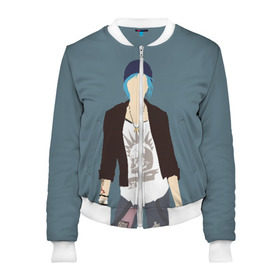 Женский бомбер 3D Хлоя Прайс: в Ухте, 100% полиэстер | застегивается на молнию, по бокам два кармана без застежек, мягкие манжеты, по низу бомбера и на воротнике — эластичная резинка | chloe | life is strange | lis | price | жизнь   странная штука | прайс | хлоя