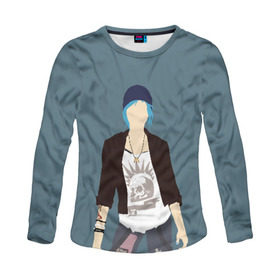 Женский лонгслив 3D Хлоя Прайс: в Ухте, 100% полиэстер | длинные рукава, круглый вырез горловины, полуприлегающий силуэт | chloe | life is strange | lis | price | жизнь   странная штука | прайс | хлоя