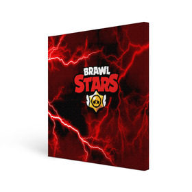 Холст квадратный с принтом BRAWL STARS в Ухте, 100% ПВХ |  | android | brawl stars | games | mobile game | stars | игры | мобильные игры