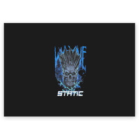 Поздравительная открытка Static Wayne: в Ухте, 100% бумага | плотность бумаги 280 г/м2, матовая, на обратной стороне линовка и место для марки
 | 2014 | metal | music | need for speed | nfs | only | r.i.p | rip | rock | static | static x | staticx | the | wayne static | x | метал | музыка | нфс | рок | статик | уэйн статик