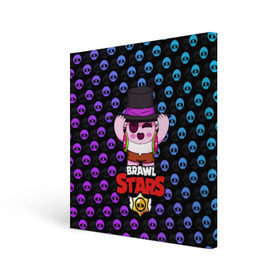 Холст квадратный с принтом Brawl Stars в Ухте, 100% ПВХ |  | brawl | brawl stars | stars | бравл | бравл старс | браво старс | игра | компьютерная | онлайн | старс
