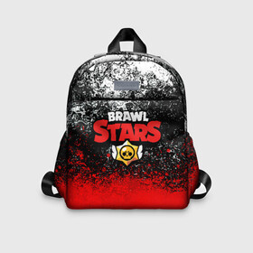 Детский рюкзак 3D с принтом BRAWL STARS в Ухте, 100% полиэстер | лямки с регулируемой длиной, сверху петелька, чтобы рюкзак можно было повесить на вешалку. Основное отделение закрывается на молнию, как и внешний карман. Внутри дополнительный карман. По бокам два дополнительных кармашка | android | brawl stars | games | mobile game | stars | игры | мобильные игры