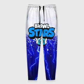 Мужские брюки 3D с принтом BRAWL STARS в Ухте, 100% полиэстер | манжеты по низу, эластичный пояс регулируется шнурком, по бокам два кармана без застежек, внутренняя часть кармана из мелкой сетки | Тематика изображения на принте: android | brawl stars | games | mobile game | stars | игры | мобильные игры