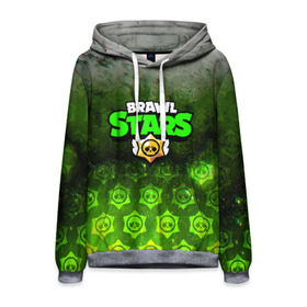 Мужская толстовка 3D с принтом BRAWL STARS в Ухте, 100% полиэстер | двухслойный капюшон со шнурком для регулировки, мягкие манжеты на рукавах и по низу толстовки, спереди карман-кенгуру с мягким внутренним слоем. | brawl stars | bull | colt | leon | stars | берли | бо | брок | ворон | джесси | динамайк | дэррил | кольт | леон | мортис | нита | пайпер | пенни | поко | пэм | рикошет | спайк | тара | фрэнк | шелли | эль примо