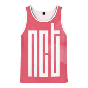 Мужская майка 3D с принтом NCT в Ухте, 100% полиэстер | круглая горловина, приталенный силуэт, длина до линии бедра. Пройма и горловина окантованы тонкой бейкой | Тематика изображения на принте: k pop | k pop группы | music | nct | nct 127 | nct boom | nct dream | neo culture technology | кей поп | логотип | музыка