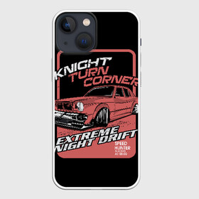 Чехол для iPhone 13 mini с принтом Extreme night drift в Ухте,  |  | auto | car | cars | concept | crash | drift | drifting | extreme | fast | garage | race | racing | rally | super | turbo | автомобил | быстрый | дрифт | классика | экстрим
