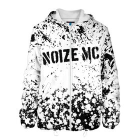 Мужская куртка 3D с принтом NOIZE MC в Ухте, ткань верха — 100% полиэстер, подклад — флис | прямой крой, подол и капюшон оформлены резинкой с фиксаторами, два кармана без застежек по бокам, один большой потайной карман на груди. Карман на груди застегивается на липучку | Тематика изображения на принте: noize mc | rap | все как у людей | гой еси | нойз мс | рэп | чайлдфри.