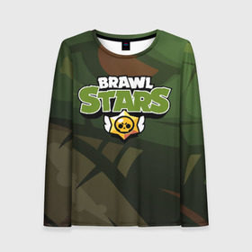 Женский лонгслив 3D с принтом Brawl Stars в Ухте, 100% полиэстер | длинные рукава, круглый вырез горловины, полуприлегающий силуэт | brawl | bs | fails | leon | stars | supercell | tick | бой | босс | бравл | броубол | бс | герои | драка | звезд | осада | сейф | старс | цель