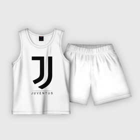 Детская пижама с шортами хлопок с принтом JUVENTUS в Ухте,  |  | cr7 | juve | juventus | ronaldo | роналдо | ювентус