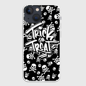 Чехол для iPhone 13 mini с принтом Кошелек или жизнь в Ухте,  |  | ghost | halloween | skull | treat | trick | ведьма | джек | дух | кельты | монстр | нечисть | праздник | привидение | призрак | пугало | скелет | страшный | тень | тыква | хеллоуин | хэллоуин | череп