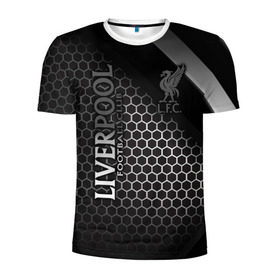 Мужская футболка 3D спортивная с принтом Liverpool F.C. в Ухте, 100% полиэстер с улучшенными характеристиками | приталенный силуэт, круглая горловина, широкие плечи, сужается к линии бедра | anfield | champions league | doelpunt | espn | goals | league | lfc | liverpool fc | madrid | melwood | mo salah | premier | voetbal | ziggo | британский | клуб | ливерпуль | футбольный