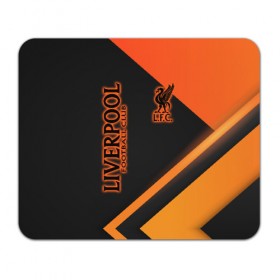 Коврик для мышки прямоугольный с принтом Liverpool F.C. в Ухте, натуральный каучук | размер 230 х 185 мм; запечатка лицевой стороны | 