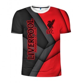 Мужская футболка 3D спортивная с принтом Liverpool F.C. в Ухте, 100% полиэстер с улучшенными характеристиками | приталенный силуэт, круглая горловина, широкие плечи, сужается к линии бедра | anfield | champions league | doelpunt | espn | goals | league | lfc | liverpool fc | madrid | melwood | mo salah | premier | voetbal | ziggo | британский | клуб | ливерпуль | футбольный