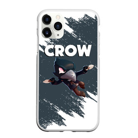 Чехол для iPhone 11 Pro матовый с принтом BRAWL STARS CROW в Ухте, Силикон |  | brawl stars | bull | colt | crow | leon | stars | берли | бо | брок | ворон | джесси | динамайк | дэррил | кольт | леон | мортис | нита | пайпер | пенни | поко | пэм | рикошет | спайк | фрэнк | шелли | эль примо