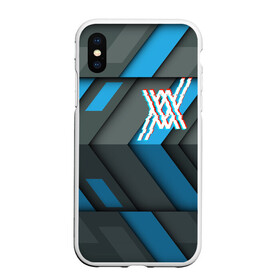 Чехол для iPhone XS Max матовый с принтом Darling In The Franxx в Ухте, Силикон | Область печати: задняя сторона чехла, без боковых панелей | 02 | anime | darling in the franxx | hiro | manga | zero two | аниме | ахегао | любимый во франксе | манга | милый во франксе | ноль два | хиро