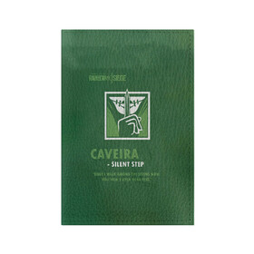 Обложка для паспорта матовая кожа с принтом Caveira в Ухте, натуральная матовая кожа | размер 19,3 х 13,7 см; прозрачные пластиковые крепления | art | bope | caveira | game art | rainbow six | rainbow six siege | siege | skull rain | ubisoft | арт | зеленый фон | игры | кавейра | компьютерные игры | осада | шутер