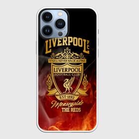 Чехол для iPhone 13 Pro Max с принтом LIVERPOOL в Ухте,  |  | Тематика изображения на принте: lfc | liverpool | sport | ynwa | ливерпуль | лфк | спорт