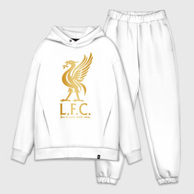 Мужской костюм хлопок OVERSIZE с принтом LIVERPOOL в Ухте,  |  | lfc | liverpool | sport | ynwa | ливерпуль | лфк | спорт