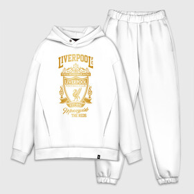 Мужской костюм хлопок OVERSIZE с принтом LIVERPOOL в Ухте,  |  | lfc | liverpool | sport | ynwa | ливерпуль | лфк | спорт