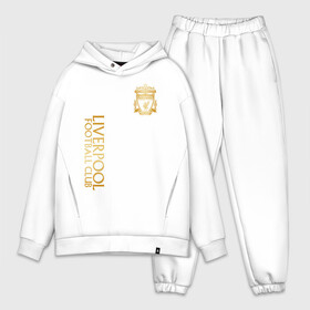 Мужской костюм хлопок OVERSIZE с принтом LIVERPOOL в Ухте,  |  | lfc | liverpool | sport | ynwa | ливерпуль | лфк | спорт