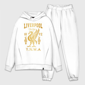 Мужской костюм хлопок OVERSIZE с принтом LIVERPOOL (НА СПИНЕ) в Ухте,  |  | lfc | liverpool | sport | ynwa | ливерпуль | лфк | спорт