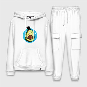 Мужской костюм хлопок с толстовкой Mr. Avocado: в Ухте,  |  | авокадо | еда | сеньор | сноб | усы | фрукты