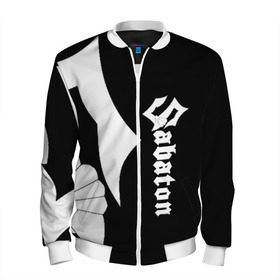 Мужской бомбер 3D с принтом Sabaton в Ухте, 100% полиэстер | застегивается на молнию, по бокам два кармана без застежек, по низу бомбера и на воротнике - эластичная резинка | battle metal | primo victoria | sabaton | the art of war | the great war | группа | йоаким броден | латный ботинок | метал | пауэр | рыцарские доспехи | сабатон | собатон | хэви