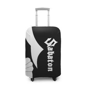 Чехол для чемодана 3D с принтом Sabaton в Ухте, 86% полиэфир, 14% спандекс | двустороннее нанесение принта, прорези для ручек и колес | battle metal | primo victoria | sabaton | the art of war | the great war | группа | йоаким броден | латный ботинок | метал | пауэр | рыцарские доспехи | сабатон | собатон | хэви