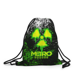 Рюкзак-мешок 3D METRO EXODUS | МЕТРО ИСХОД: в Ухте, 100% полиэстер | плотность ткани — 200 г/м2, размер — 35 х 45 см; лямки — толстые шнурки, застежка на шнуровке, без карманов и подкладки | exodus | horror | metro 2033 | metro exodus | sparta | survival | артём | игры | исход | метро | метро 2035 | спарта | спартанцы