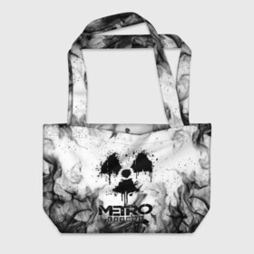 Пляжная сумка 3D METRO EXODUS | МЕТРО ИСХОД: в Ухте, 100% полиэстер | застегивается на металлическую кнопку; внутренний карман застегивается на молнию. Стенки укреплены специальным мягким материалом, чтобы защитить содержимое от несильных ударов
 | exodus | horror | metro 2033 | metro exodus | sparta | survival | артём | игры | исход | метро | метро 2035 | спарта | спартанцы