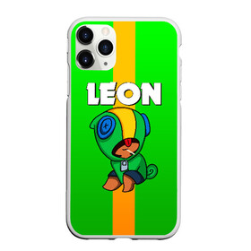 Чехол для iPhone 11 Pro матовый с принтом BRAWL STARS LEON в Ухте, Силикон |  | brawl stars | bull | colt | crow | leon | stars | берли | бо | брок | ворон | джесси | динамайк | дэррил | кольт | леон | мортис | нита | пайпер | пенни | поко | пэм | рикошет | спайк | фрэнк | шелли | эль примо