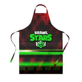 Фартук 3D с принтом BRAWL STARS в Ухте, 100% полиэстер | общий размер — 65 х 85 см, ширина нагрудника — 26 см, горловина — 53 см, длина завязок — 54 см, общий обхват в поясе — 173 см. Принт на завязках и на горловине наносится с двух сторон, на основной части фартука — только с внешней стороны | android | brawl stars | games | mobile game | stars | игры | мобильные игры