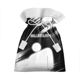 Подарочный 3D мешок с принтом Billie Eilish. в Ухте, 100% полиэстер | Размер: 29*39 см | bili | billie eilish | били | билли айлиш | музыка