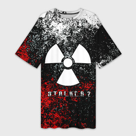 Платье-футболка 3D с принтом S.T.AL.K.E.R  2 в Ухте,  |  | game | stalker | stalker 2 | глуховский | радиация | сталкер | сталкеры | чернобыль | ядерный взрыв