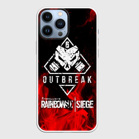 Чехол для iPhone 13 Pro Max RAINBOW SIX | SIEGE OUTBREAK: в Ухте,  |  | 6 | outbreak | rainbow | rainbow six siege | six | tom clancys | радуга осада | том клэнси